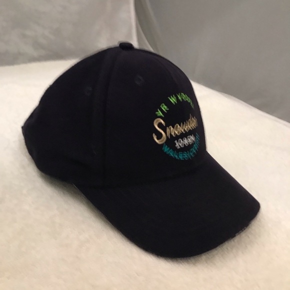 Snowdon Wales Adjustable Black Euro Travel Baseball Cap - Picture 8 of 12